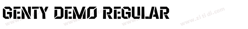 Genty Demo Regular字体转换 Genty Demo Regular字体转换